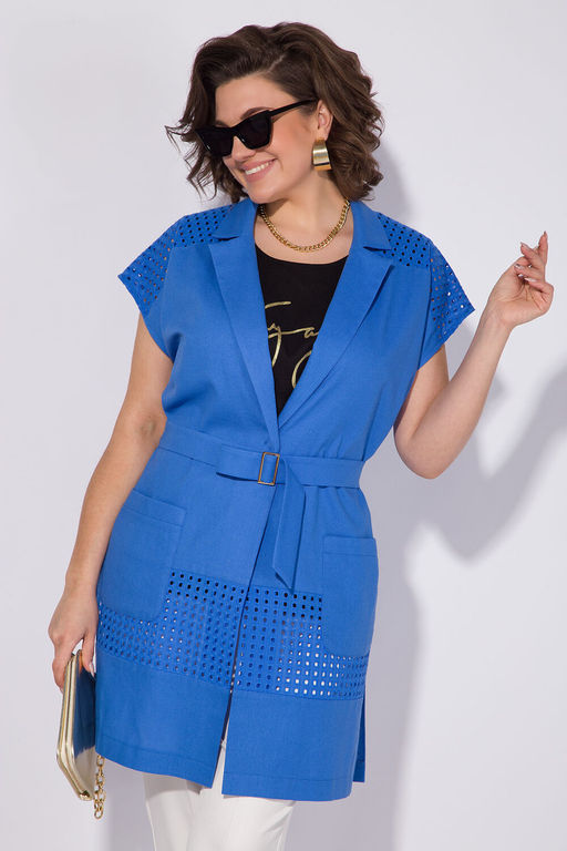 Костюм Liliana 1310-Бр-Л василек+черный+светлый  фото 4