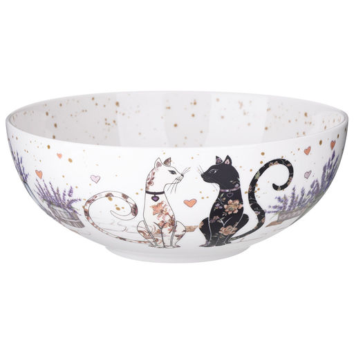 САЛАТНИК LEFARD ЛАВАНДОВЫЕ КОТЫ 17,5*6,5 СМ 850 МЛ (КОР=24ШТ.)  фото 3