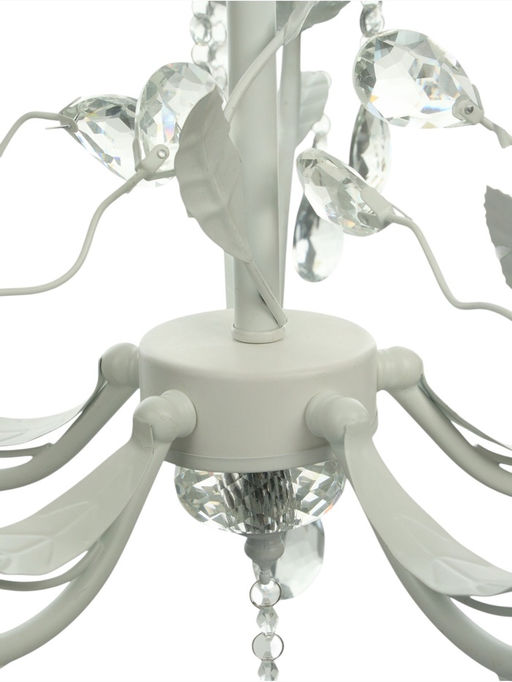 Люстра Astrid=5×40 Вт Е14 белый 60×60×60+50 см