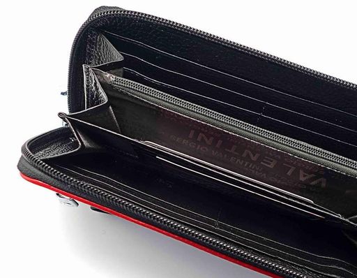 Женский кожаный кошелек на молнии Sergio Valentini СВ 3148-2023 фото 2