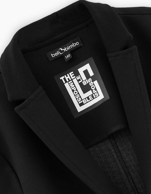 Тёмно-синий пиджак для мальчика 240254 - Bell bimbo фото 8