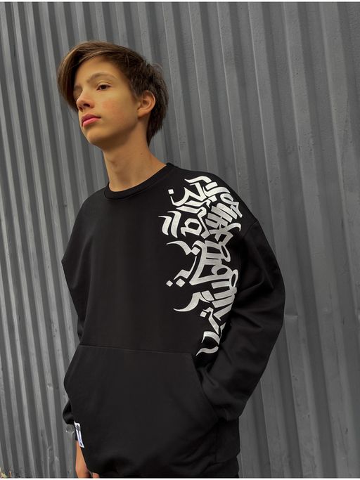 Свитшот черный 203141304 - Nota bene фото 12