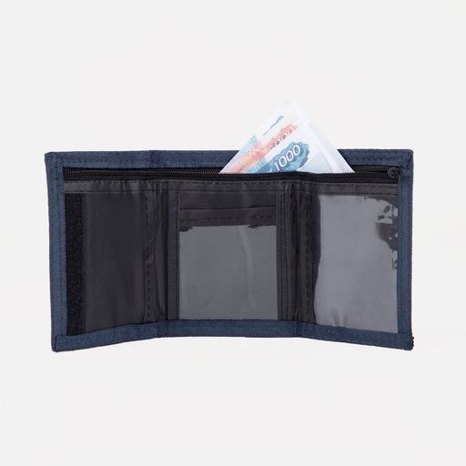 Кошелёк на липучке, цвет синий - Simaland фото 8