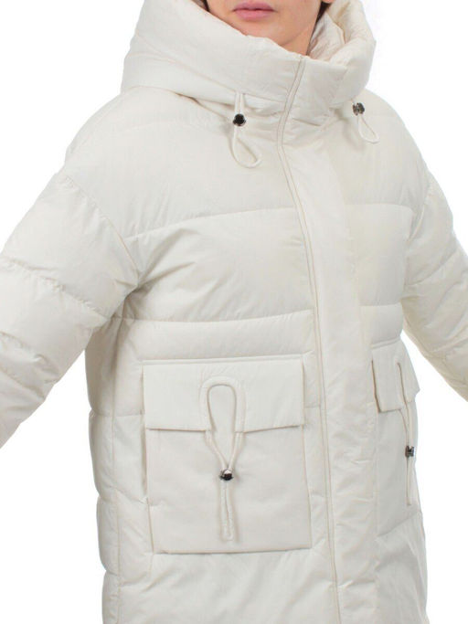 3335 MILK WHITE Куртка зимняя облегченная женская (150 гр. холлофайбер)