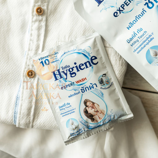 Гель д/стирки Цветных и Белых Вещей Концентрированный "Нежность Молока" HYGIENE, 12 шт/35 мл