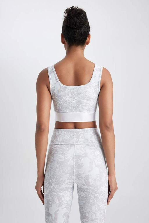 Спортивный бюстгальтер DeFactoFit с круглым вырезом  фото 9