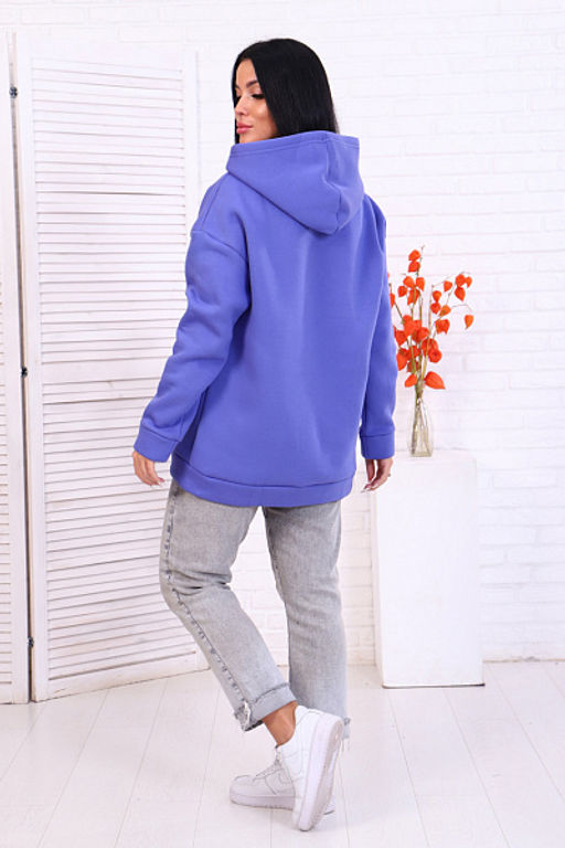 Толстовка с капюшоном, футер с начесом 3-х нитка (878-3) - Плиона фото 40