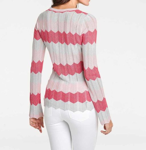 Пуловер, коралловый - Patrizia dini фото 4