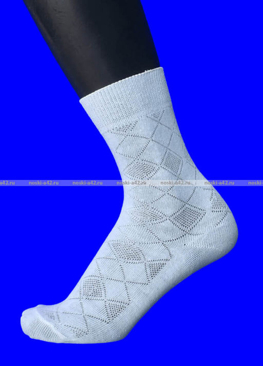 Цена за 10 пар. Балерина носки женские Б-2 (Б-3) белые