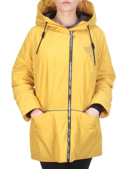 6233-2 YELLOW Куртка демисезонная женская AMAZING (100 гр.синтепона) - Fashion фото 2