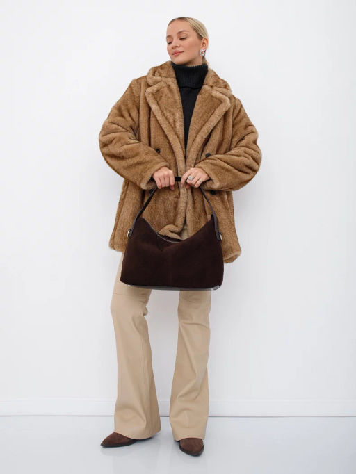 Сумка 1078M coffee Polina&Eiterou