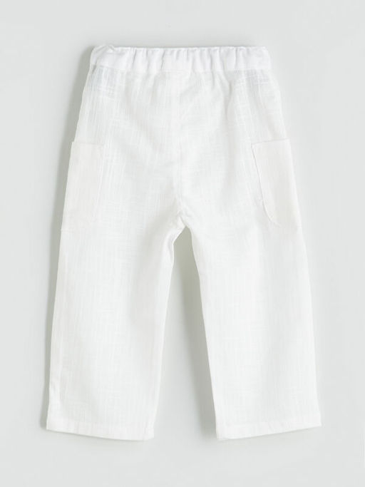 Beli Lastikli Erkek Bebek Basic Pantolon