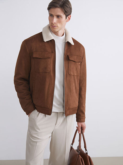 Slim Fit G?mlek Yaka S?et Erkek Mont
