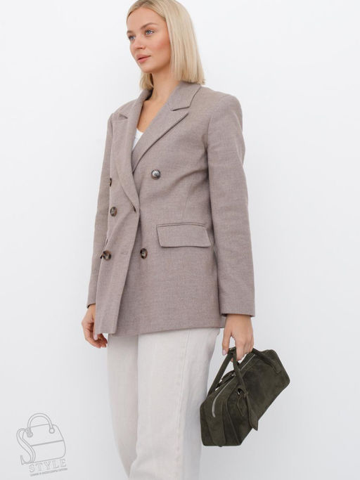 Сумка женская кожаная 999015-1NN gray Natale Navetta