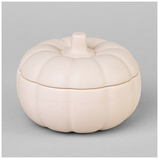 СВЕЧА ТЫКВА АРОМАТИЧЕСКАЯ ИНТЕРЬЕРНАЯ 320МЛ ЦВЕТ : ПУДРОВЫЙ - Lefard фото 3