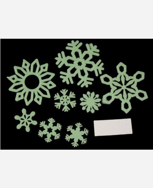 Набор светонакопителей "Снежинки", 12 шт 9046166