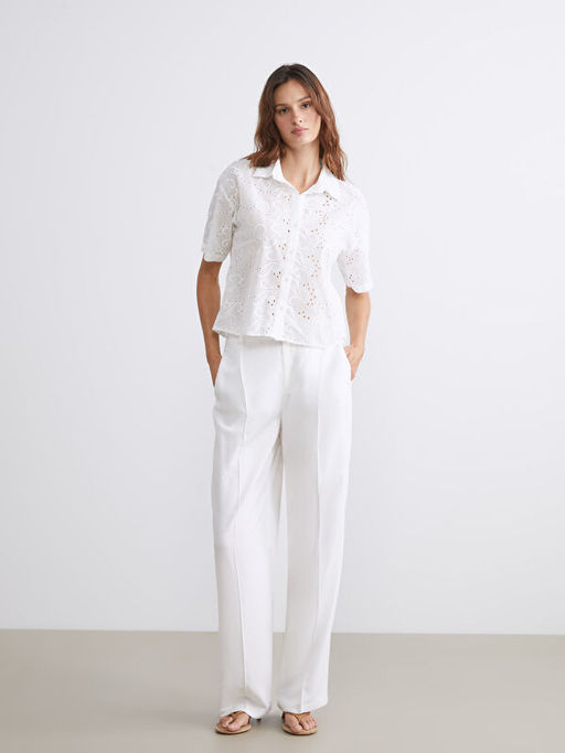 Ajurlu Brode Kad?n G?mlek