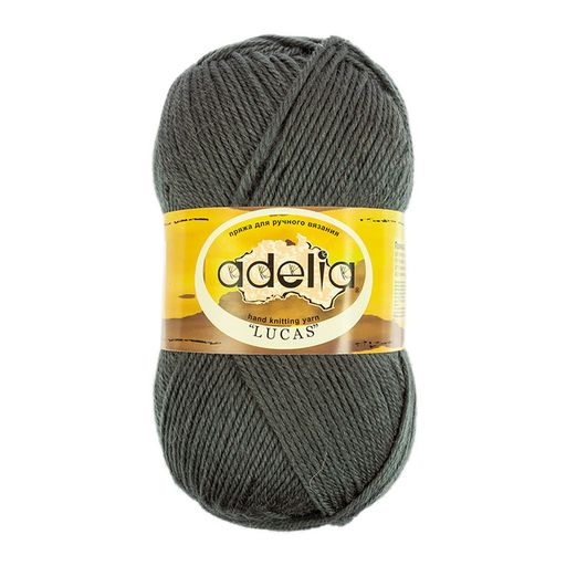 Пряжа ADELIA LUCAS 70% шерсть, 30% акрил 5 шт. х 100 г 218 м  10 м