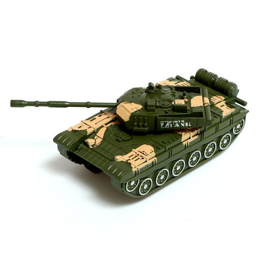 Танк с металлическими элементами Армия, инерция - Simaland фото 4