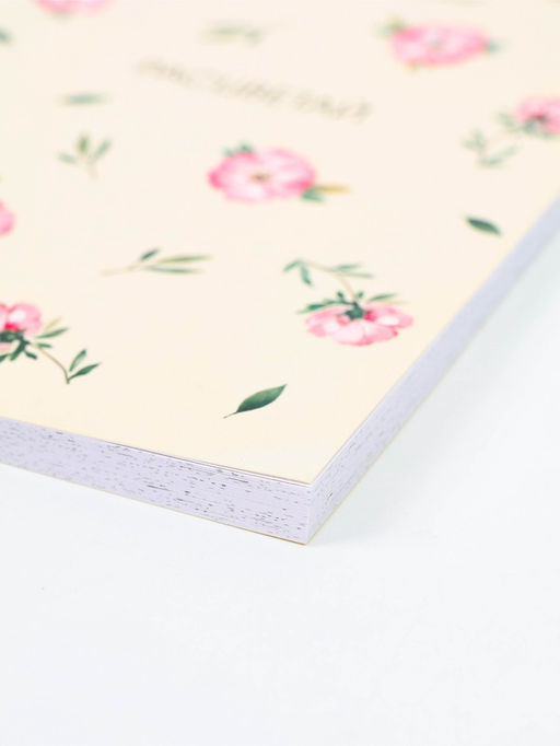 Ежедневник-смэшбук с раскраской "Расцветай", А5 80 листов