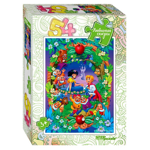 Цена за 20 шт. Мини-пазлы «Любимые сказки», 54 элемента, МИКС