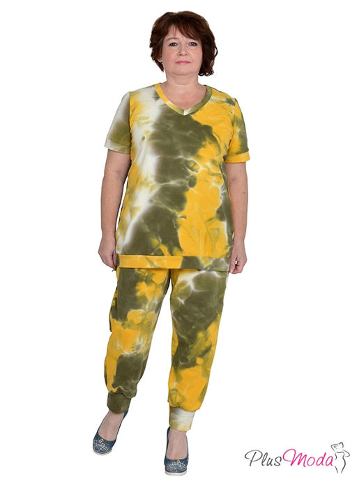 Футболка Модель №859 размеры 44-84 - Plusmoda фото 3