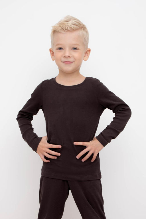 Crockid _ К 302210/черный кофе джемпер дет  фото 2