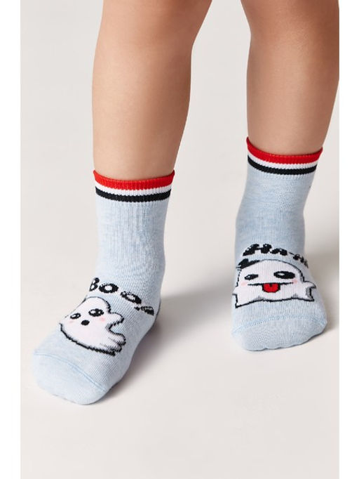 Носки дет.TIP-TOP 17С-10СП, р.14 (60/6) - 466 светло-голубой - Conte elegant фото 4