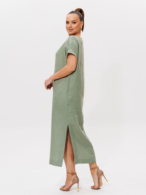 Платье Galean Style 974 хаки