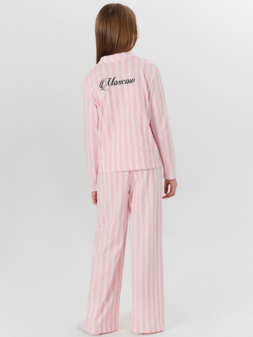 КОМПЛЕКТ ДЛЯ ДЕВОЧЕК (РУБАШКА, БРЮКИ)