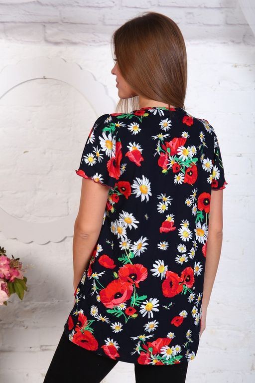 М507 Туника Маки - Иванушка-трикотаж фото 3