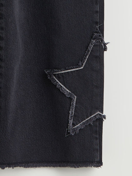 Wideleg K?z ?ocuk Jean Pantolon