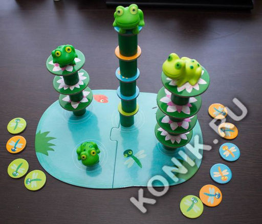 Настольная игра Djeco Лягушачий балансир  фото 8
