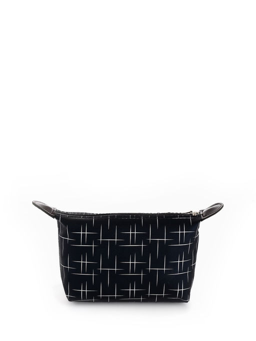 Цена за 2 шт. Косметичка простая на молнии, с принтом, тёмно-синяя