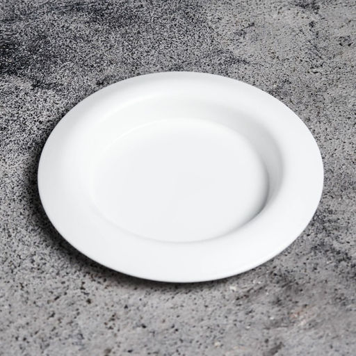 Подсвечник «Чашка» металл, 9.4×1.2 см, белый