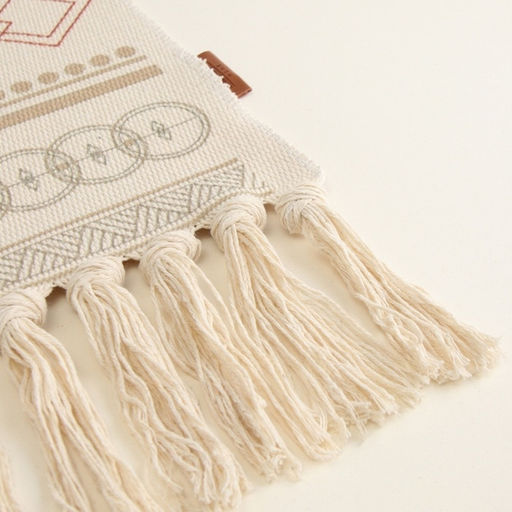 Коврик SL Home Cotton, 6090 см, красный, молочный, хлопок 50% - Sima-land home фото 5