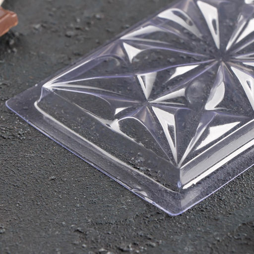 Цена за 2 шт. Форма для шоколада Цветы, пластик, 20.5?10.5?1.5 см, прозрачная - Simaland фото 2