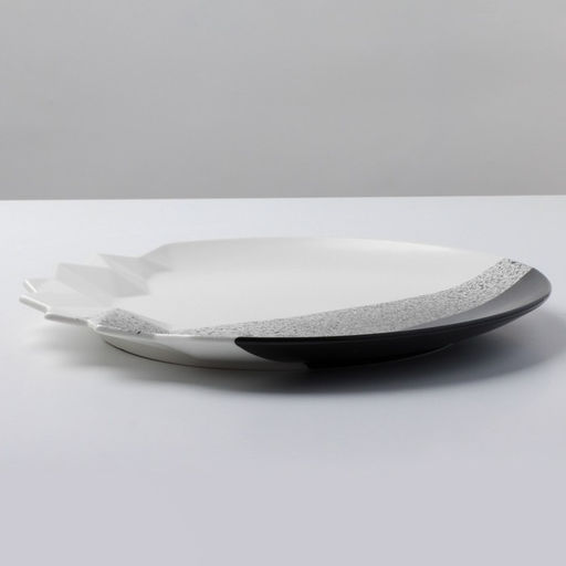 Тарелка плоская керамическая Снежные горы, d=27 см - Дорого внимание фото 6