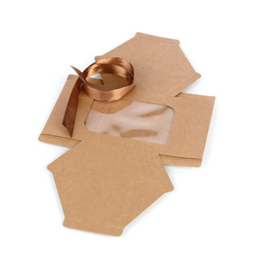 Цена за 12 шт. Коробка подарочная складная 10x10x10 см / QR100 /уп 12/600/ - Галеонтрейд фото 5