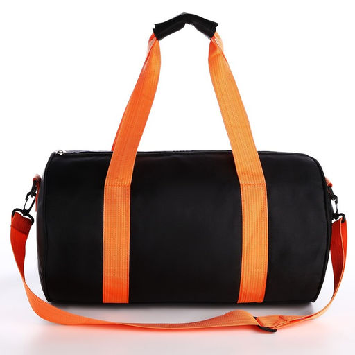 Сумка детская спортивная для мальчика «Камуфляж», 40×20×20 см, отдел на молнии, чёрная