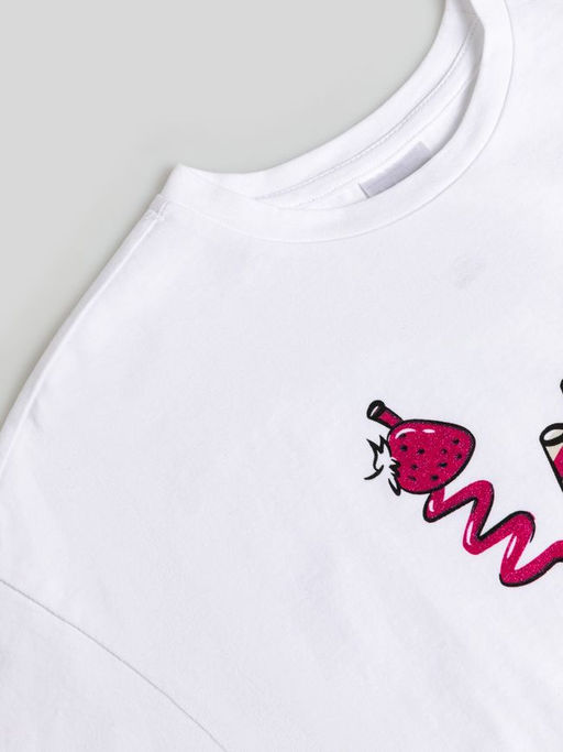 ACOOLA / Ночная сорочка детская для девочек Chad2 белый  фото 7