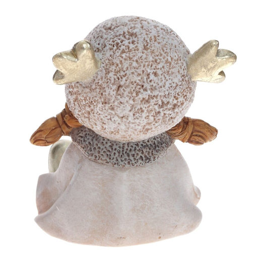 Фигурка декоративная "Мальчик/Девочка", L5,5 W6 H6,5 см, 2в.