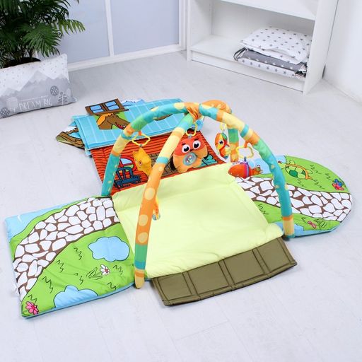 Развивающий коврик с дугами Тропинка к дому,100х52 см, Крошка Я - Simaland фото 2
