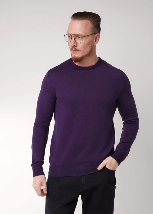 CLE Джемпер муж. 654350ха т.фиолетовый