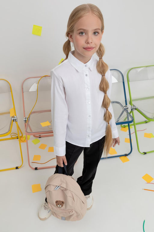 Crockid _ ТК 39030/белый блузка для дев