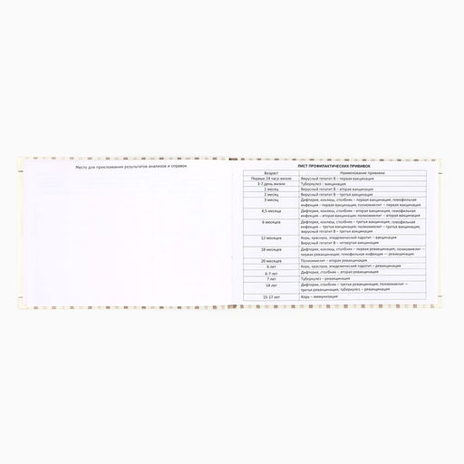 Медицинская карта в твердой обложке Форма №112/у «Слоник», 80 листов