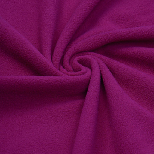 Ткань флис 2-х ст. TBY-0059-F341 190 г/м? 100% ПЭ шир.150см цв.F341 (S258) фуксия уп.2м