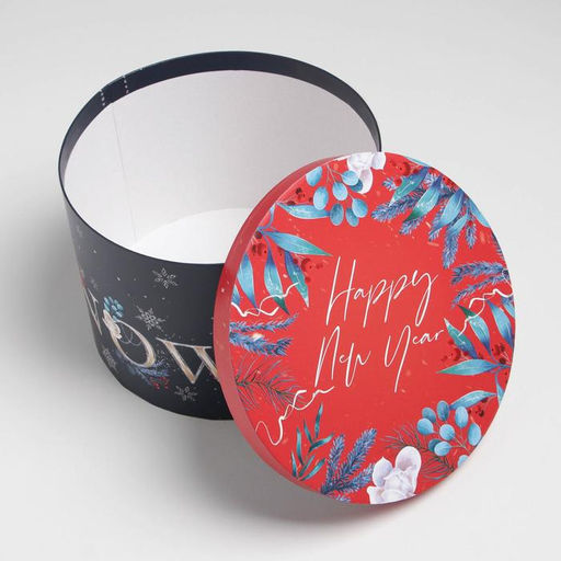 Набор коробок круглых 3 в 1 Magic time, 18 18 13 см, 20 20 14.5 см, 25 25 15 см - Дарите счастье фото 5