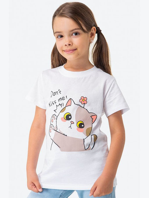 Детская хлопковая футболка Happyfox