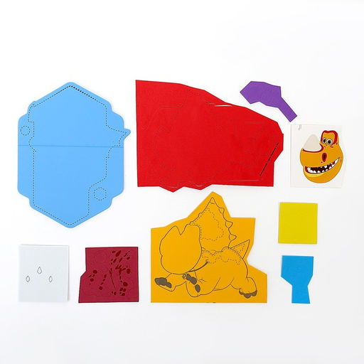 Объёмная аппликация на Eva «Буль»